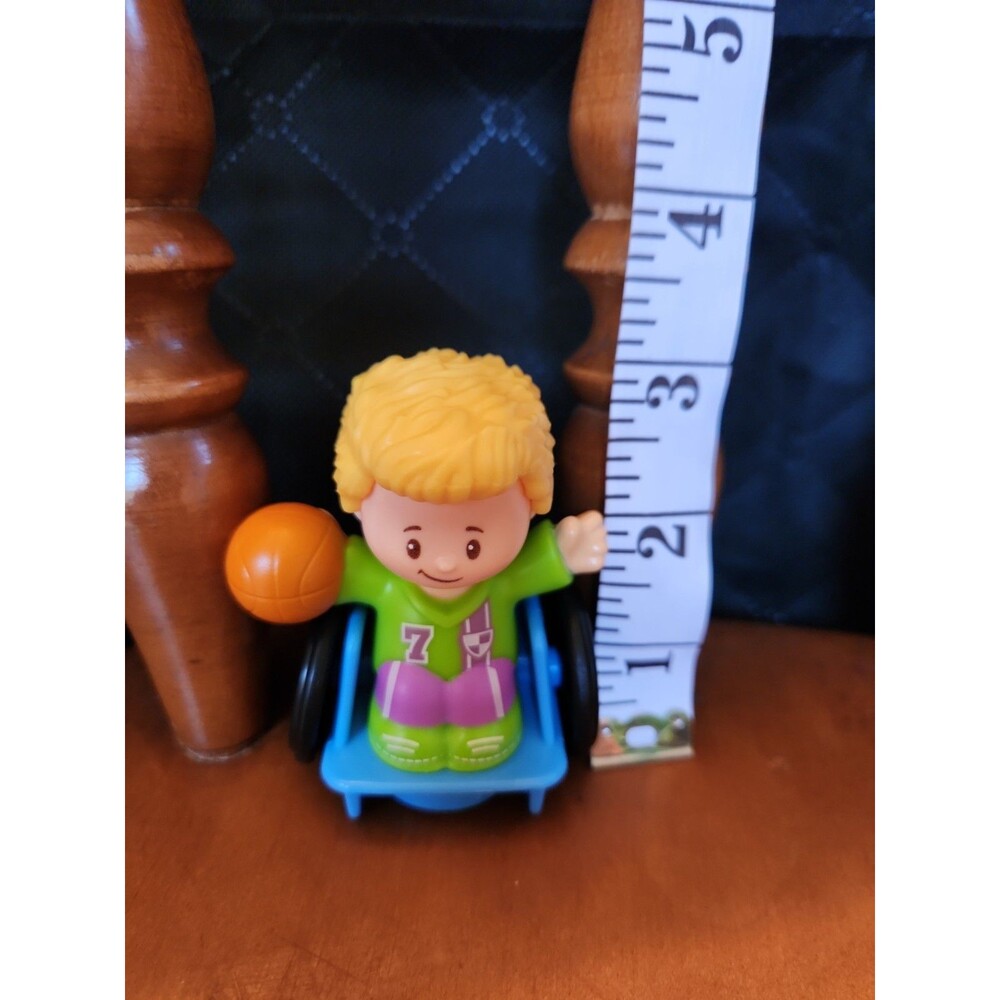 Fisher Price Little People Josh in Wheelchair Boy Basketball Replacement Figure